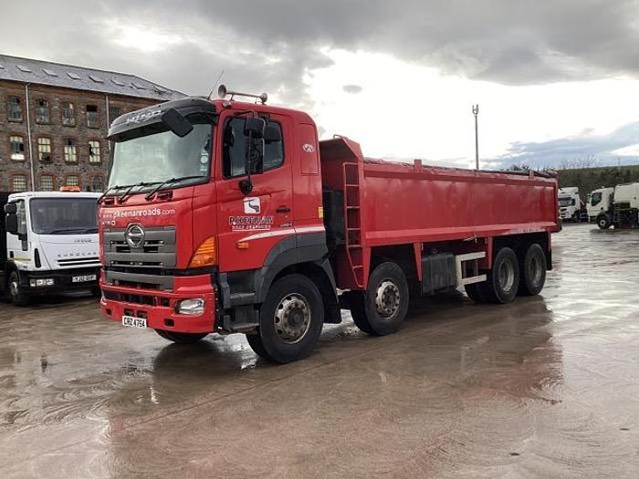 Used 2007 Hino 3241 8x4 Steel Tipper