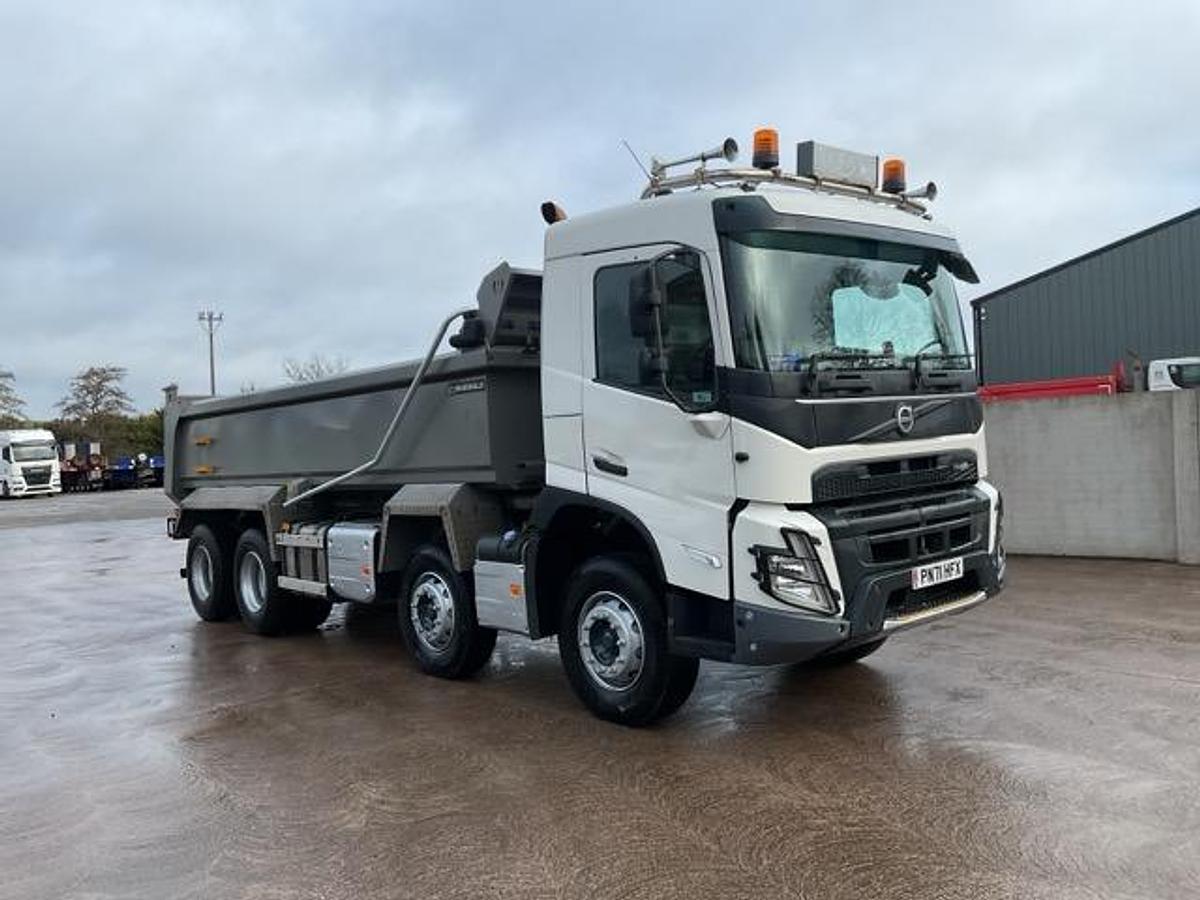 Used 2021 Volvo FMX420 8x4 Steel Tipper. Choice