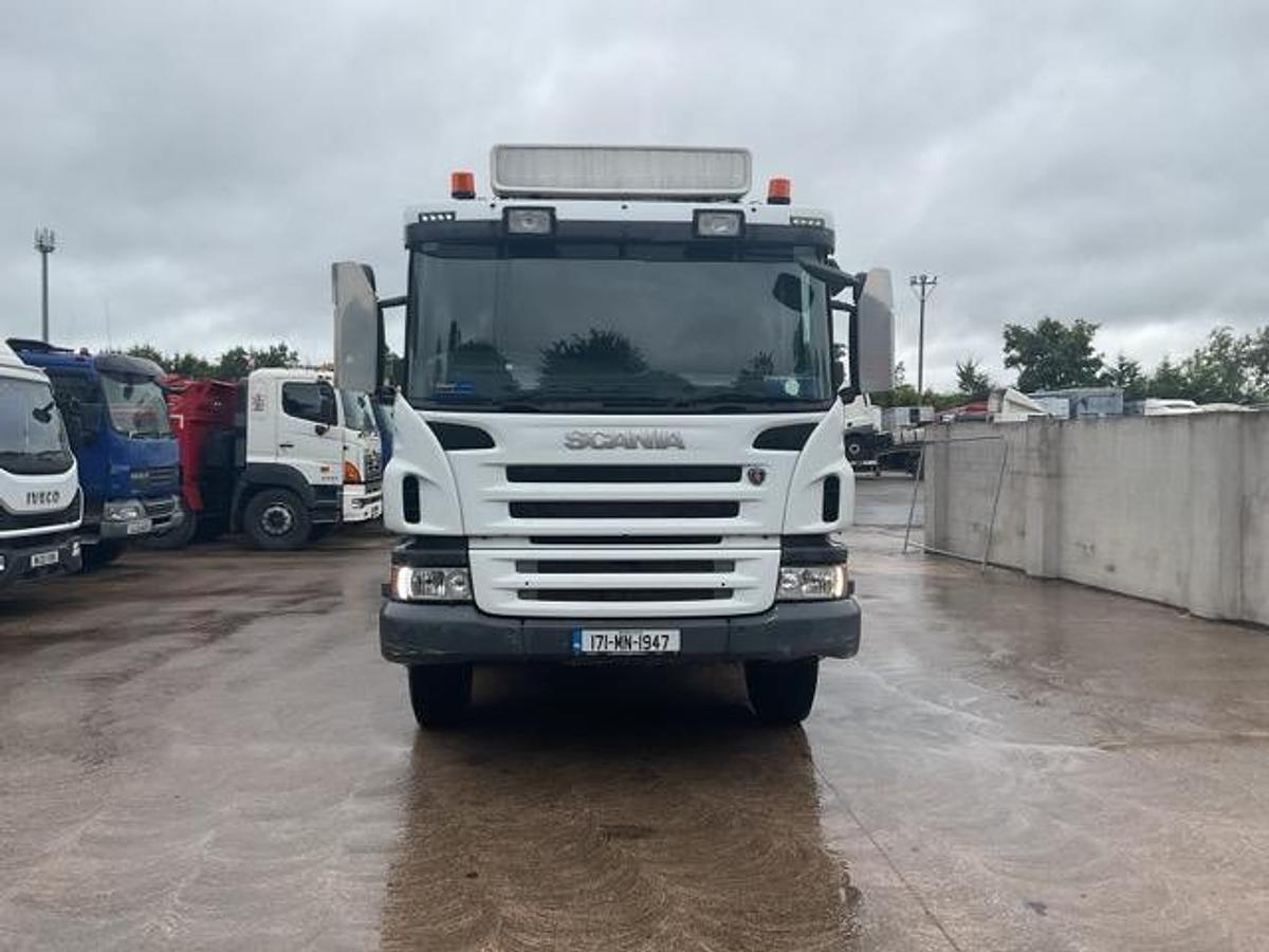 Used 2017 Scania P410 8x4 Steel Tipper