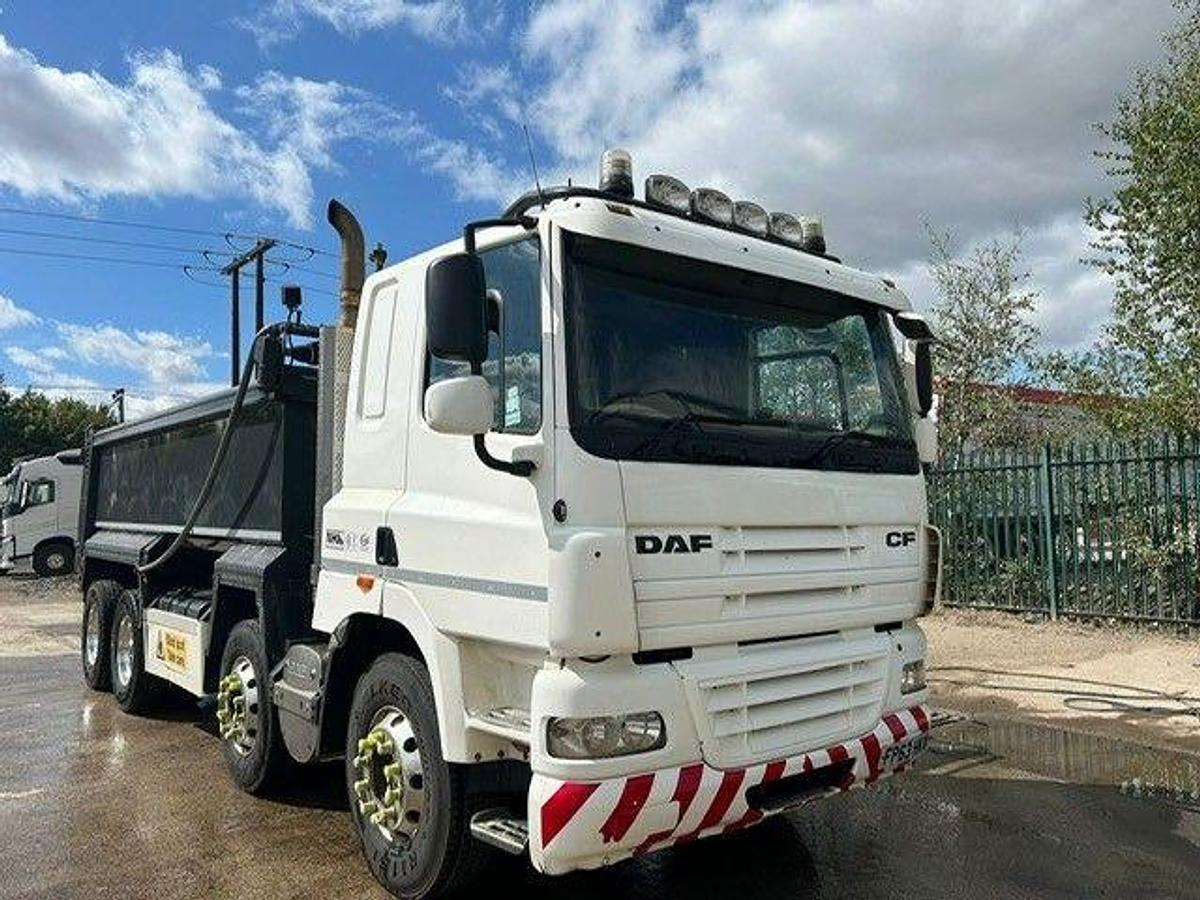Used 2013 (63) DAF CF410 8x4 Steel Tipper