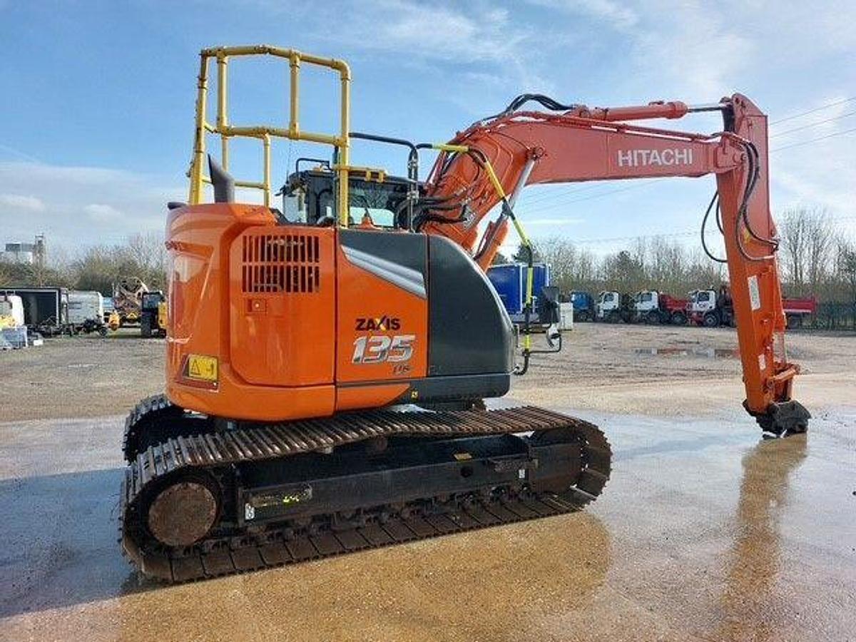 Used 2023 Hitachi ZX135US-7 Tracked Excavator