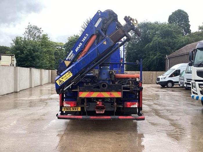 Used 2016 (16) Scania G410 6x2 Rearlift 26T Flatbed