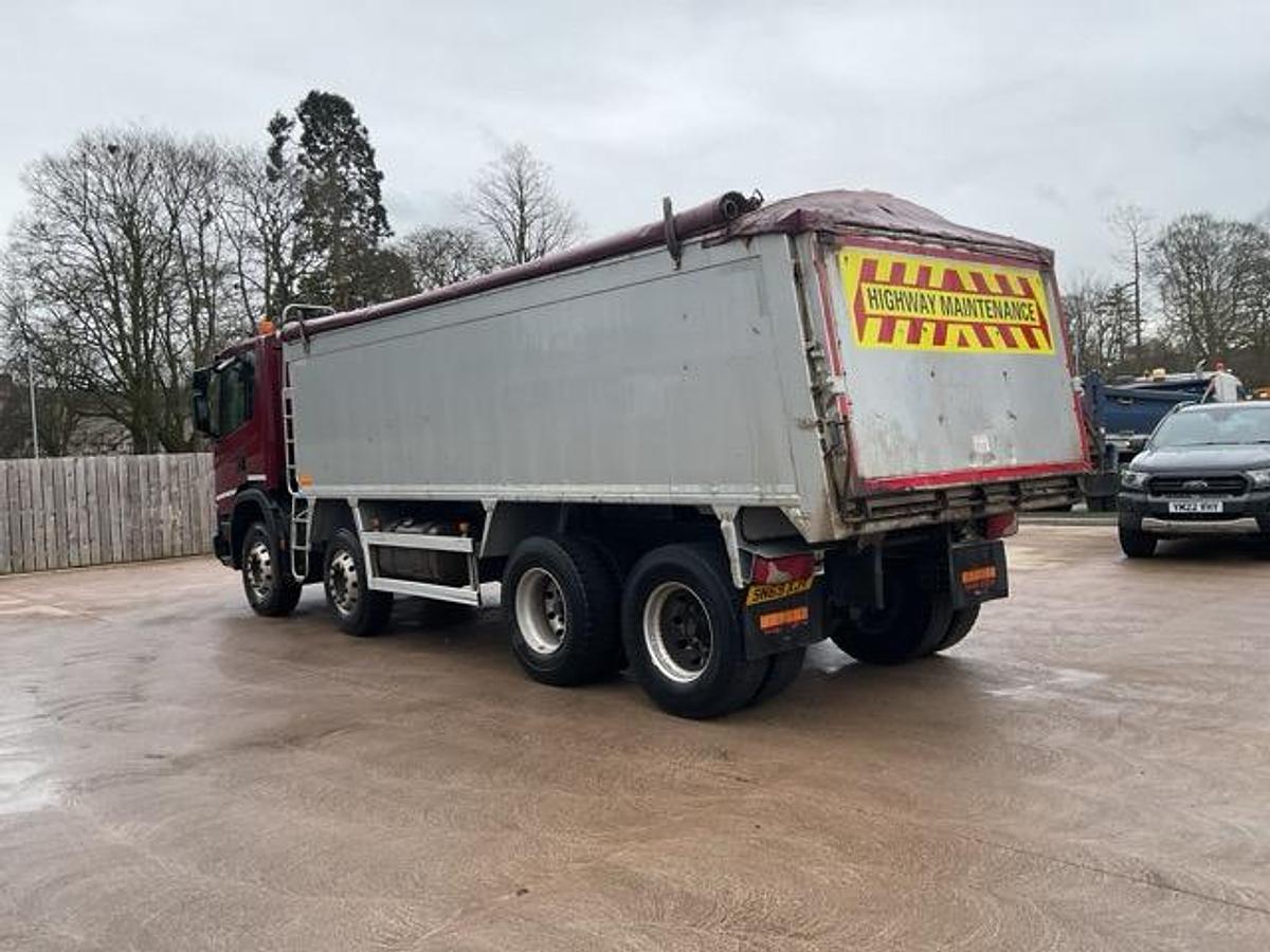 Used 2019 Scania P410 XT 8x4 Alloy Tipper. Choice