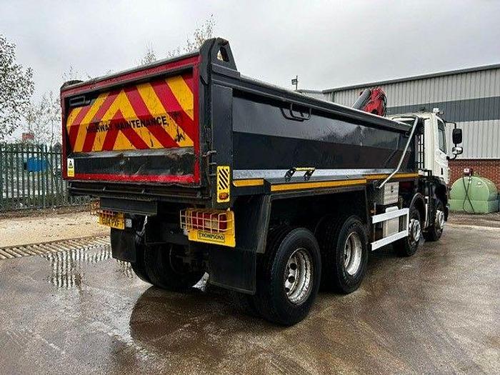 Used 2014 DAF CF370 8x4 Steel Tipper Grab