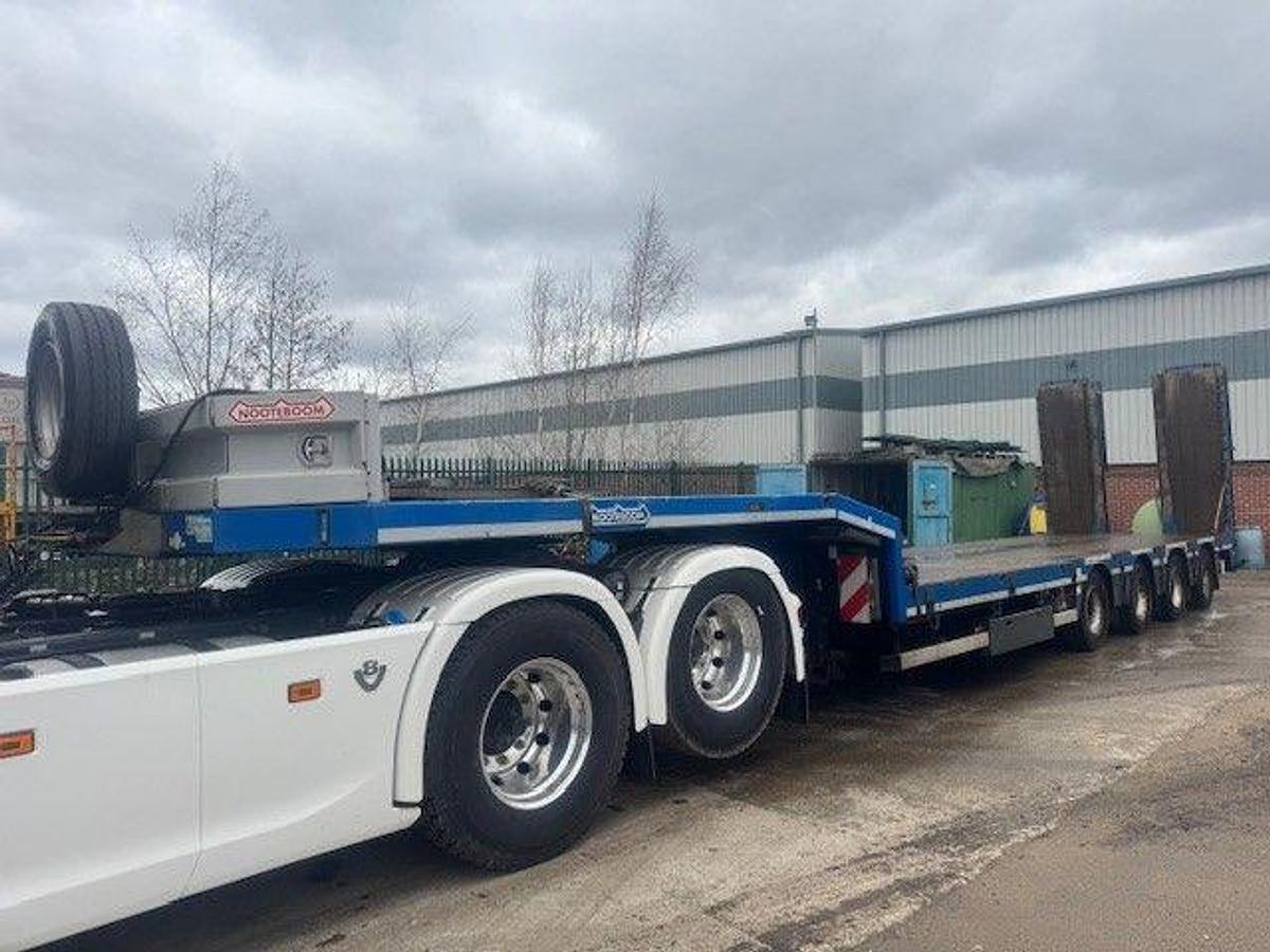 Used 2020 Nooteboom OSDS-58-04 4 Axle Stepframe Low Loader Trailer