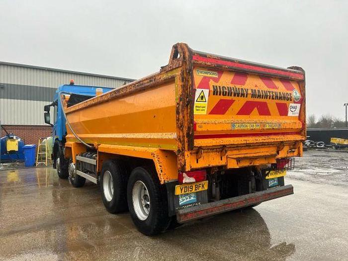 Used 2019 (19) Scania P410 XT 8x4 Steel Tipper