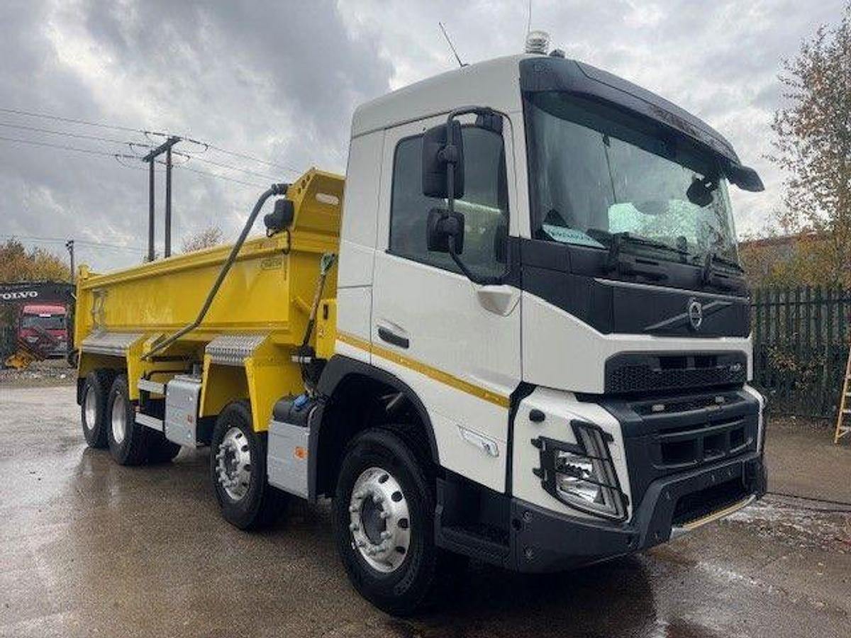 Used Unregistered Volvo FMX460 8x4 Steel Tipper (Choice Of 6)