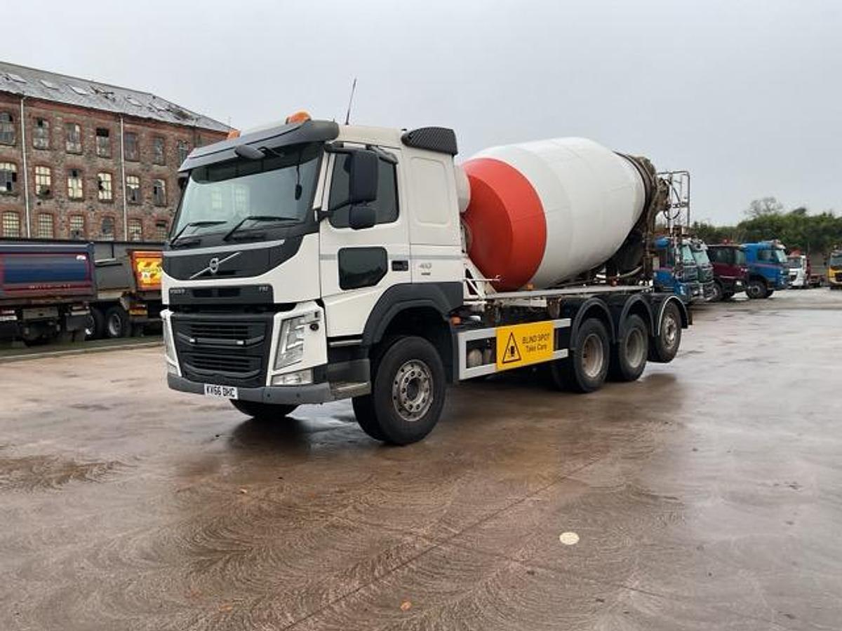 Used 2016 Volvo FM410 8x4 Tridem Mixer