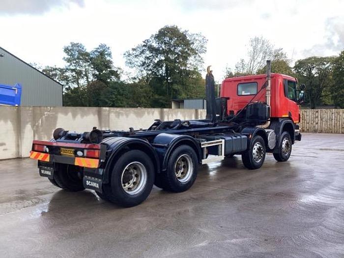 Used 2008 Scania P380 8x4 Hookloader