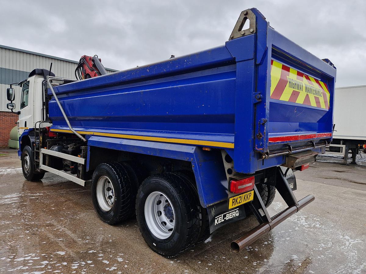 Used 2021 DAF CF370 6x4 Tipper Grab