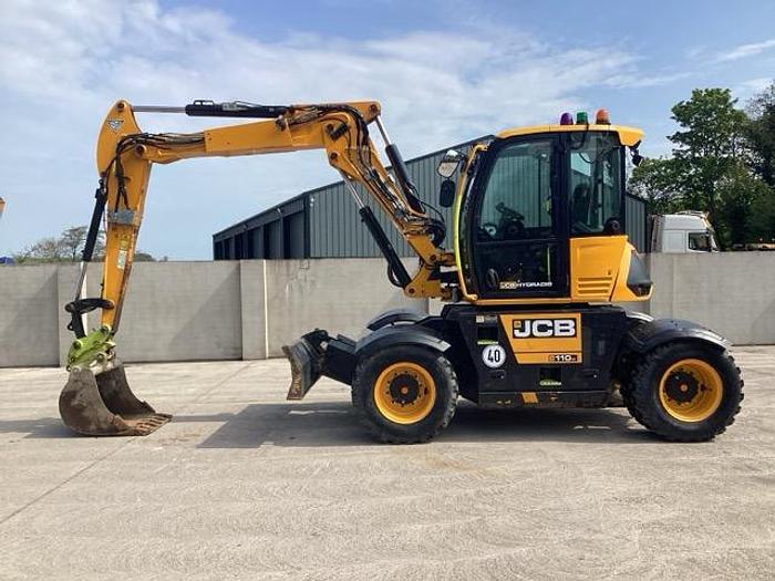 Used 2018 JCB HD110WT Wheeld Excavator