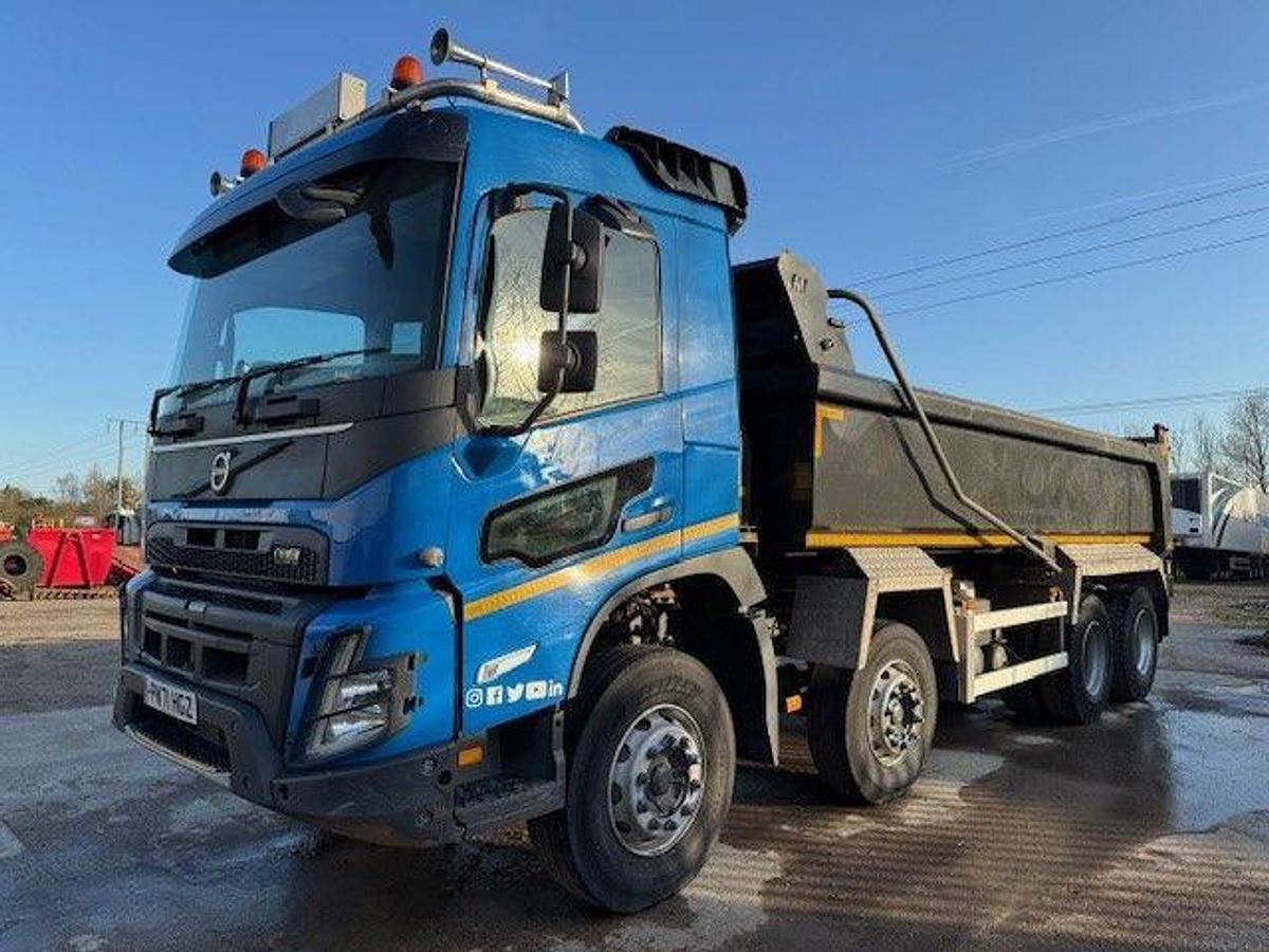 Used 2021 (71) Volvo FMX420 8x4 Steel Tipper