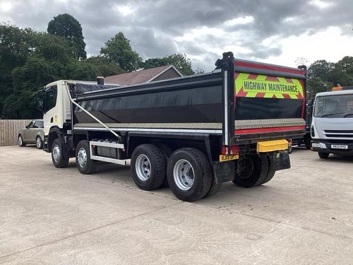 Used 2019 Scania P410 8x4 Steel Tipper