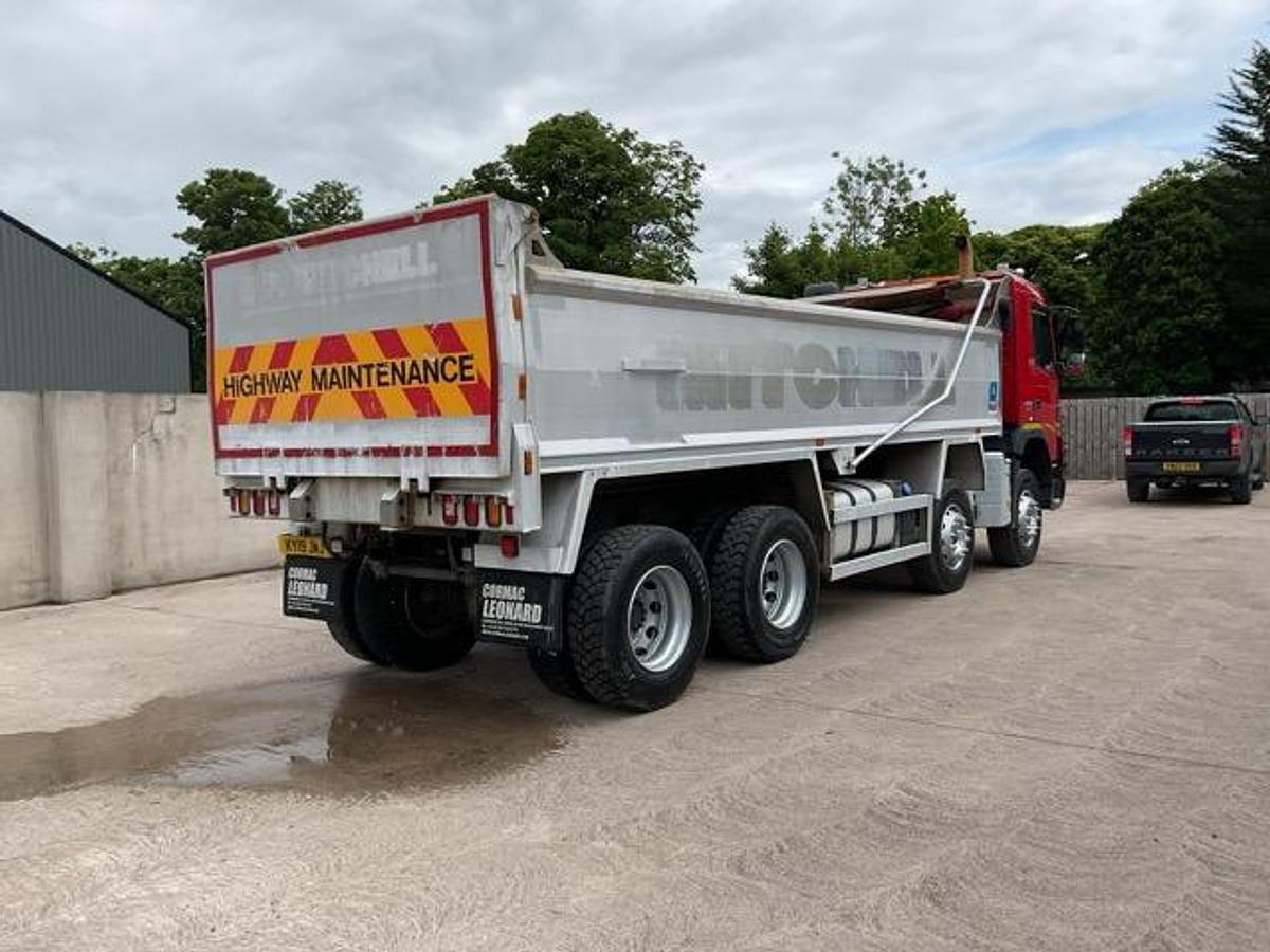 Used 2019 (19) Volvo FMX460 8x4 Alloy Tipper