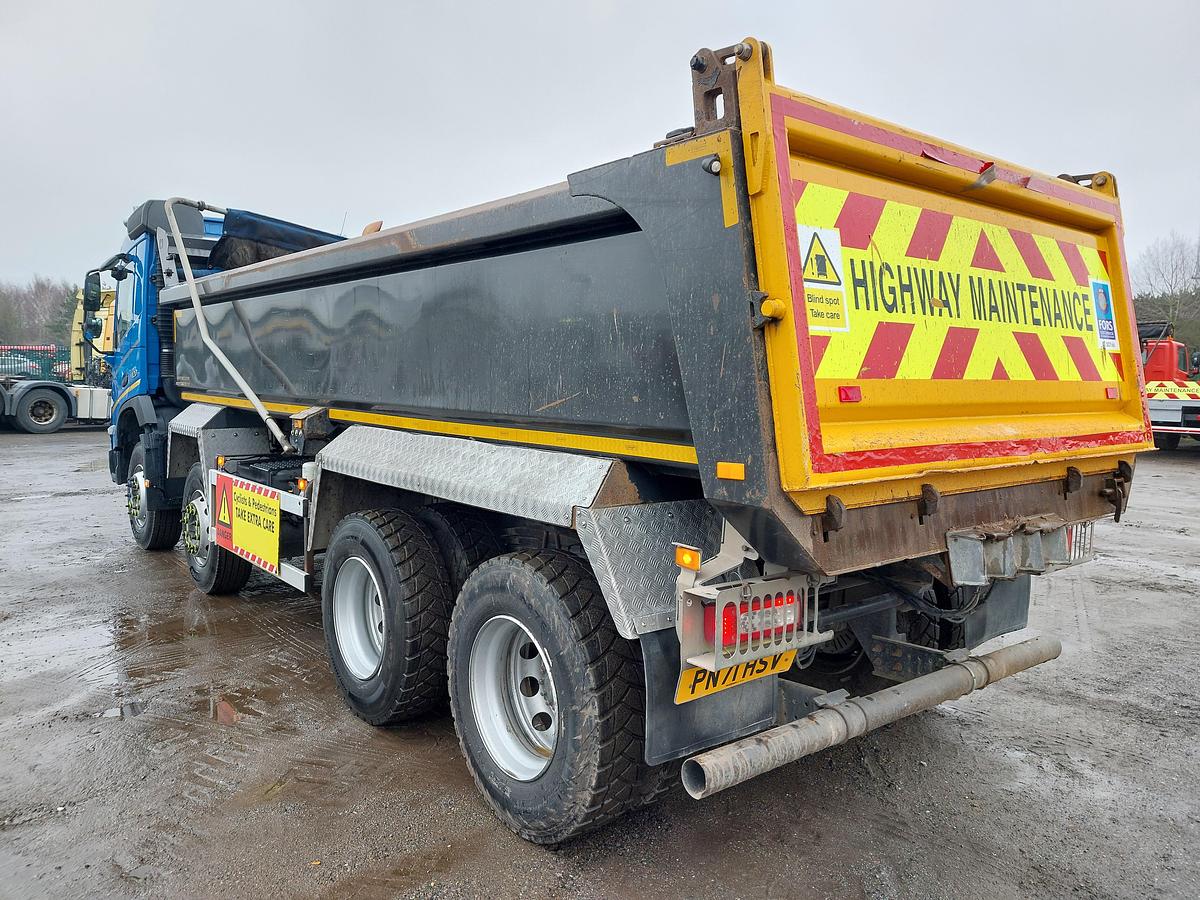 Used 2021 (71) Volvo FMX420 8x4 Steel Tipper