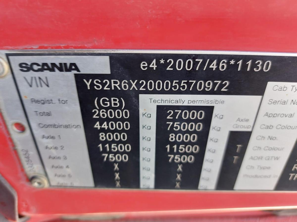 Used 2020 Scania  R520 6x2 Rearlift