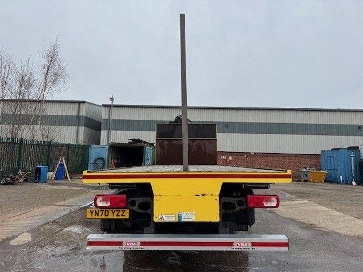 Used 2020 (70) DAF CF340 6x2 Rearlift 26T Flatbed