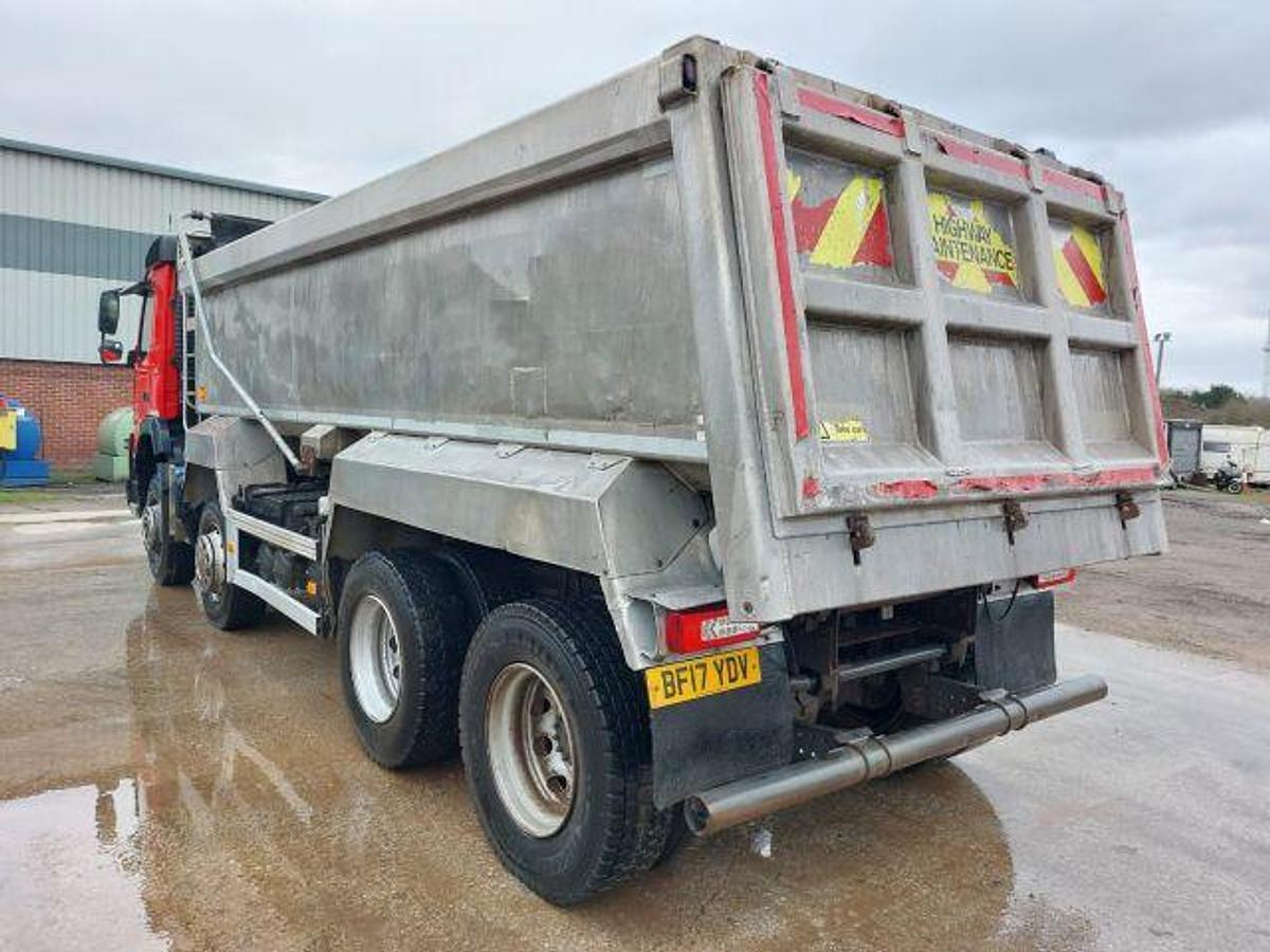 Used 2017 (17) Volvo FMX420 8x4 Alloy Tipper