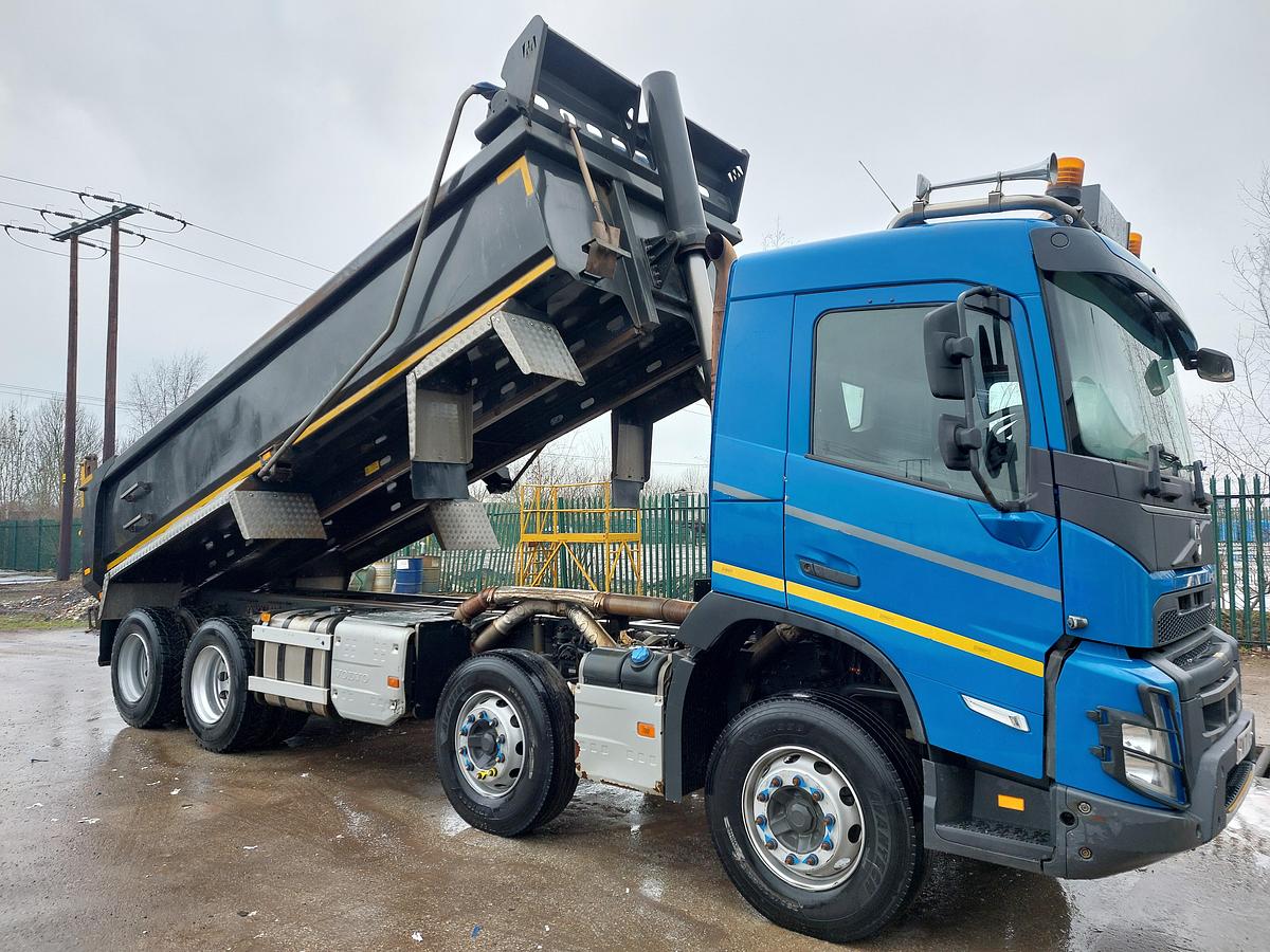 Used 2021 (71) Volvo FMX420 8x4 Steel Tipper