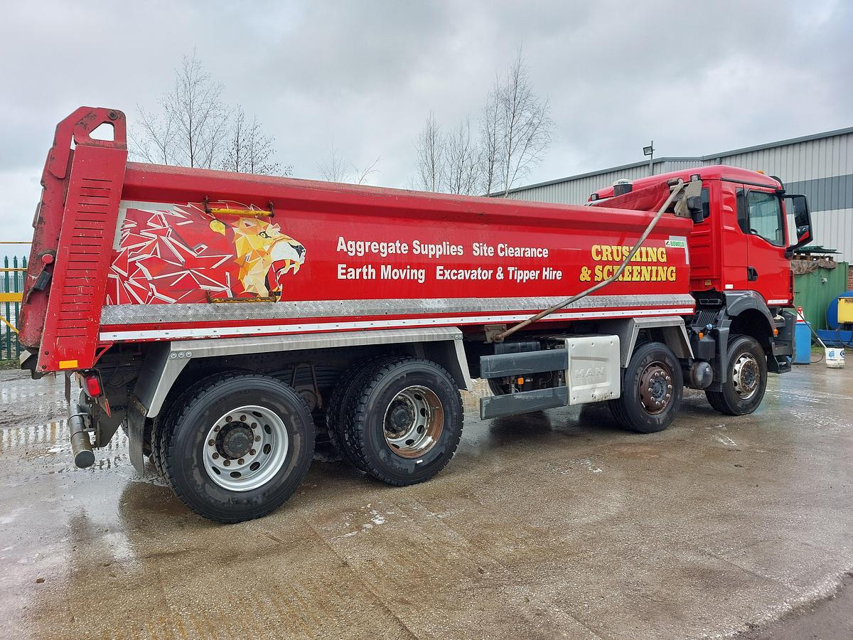 Used 2021 (70) MAN TGS35.430 8x4 Steel Tipper