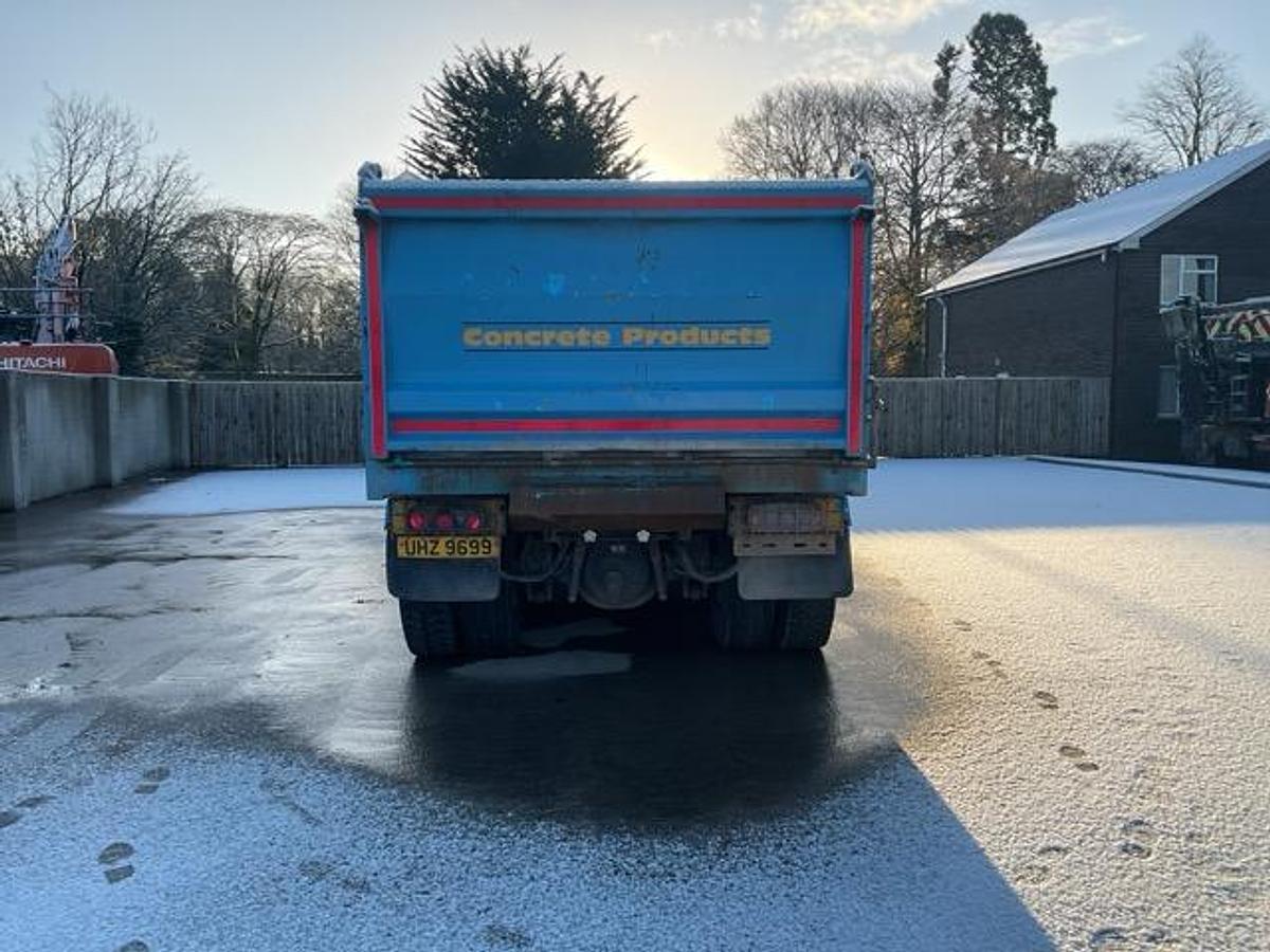 Used 2014 Scania P410 8x4 Steel Tipper