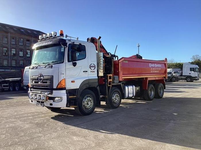 Used 2013 Hino 700 Series 8x4 Tipper Grab