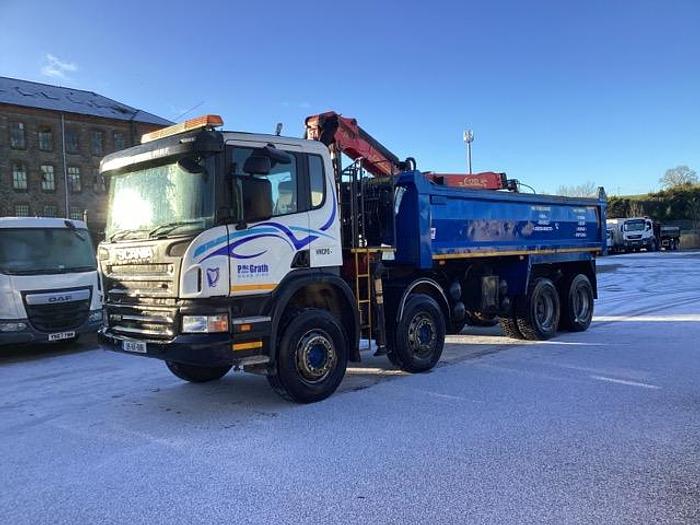 Used 2005 Scania P380 8x4 Tipper Grab