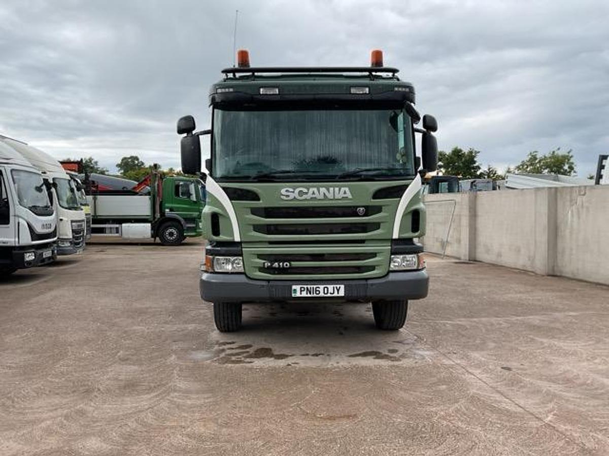 Used 2016 Scania P410 8x4 Alloy Insulated Tipper