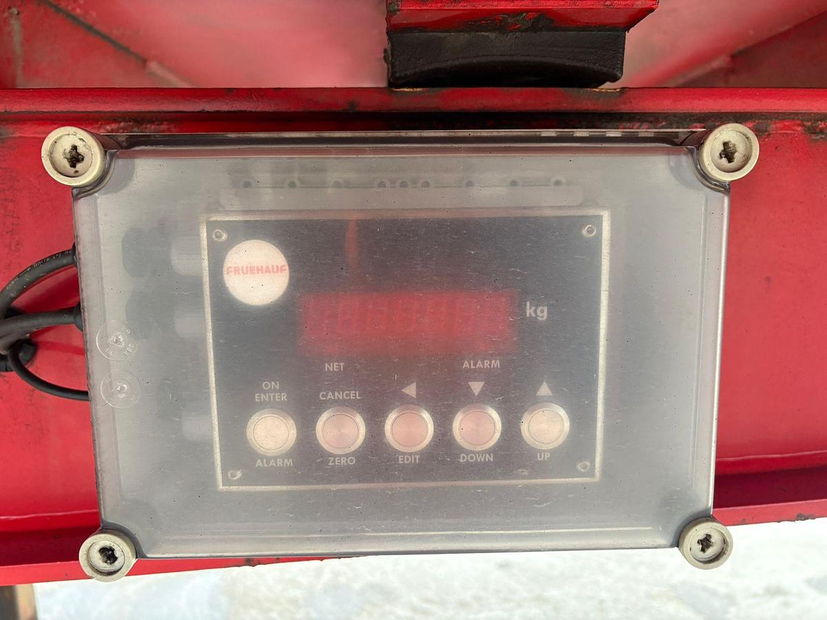 Used 2013 Fruehauf Tri Axle Bulk Tipping Trailer