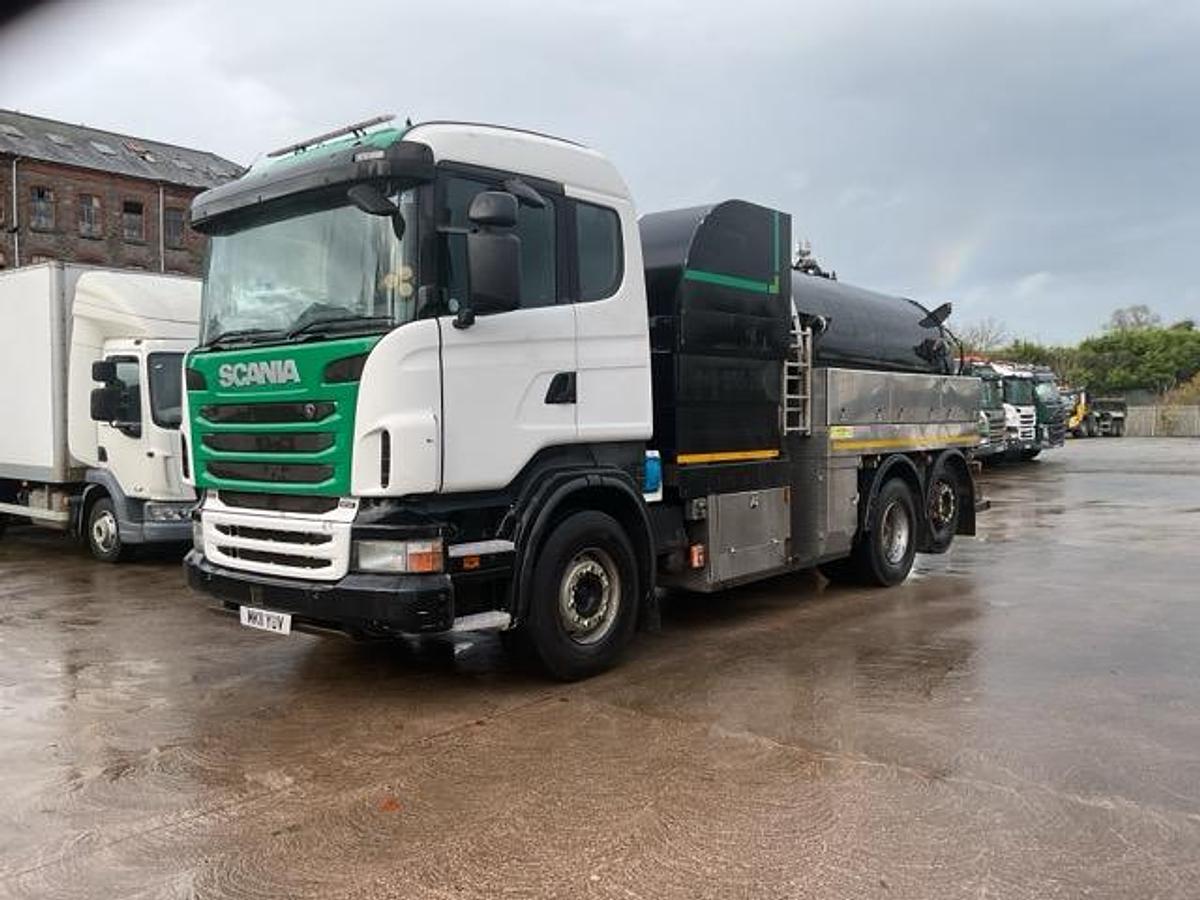 Used 2011 Scania R400 6x2 Fuller Vacuum Tanker