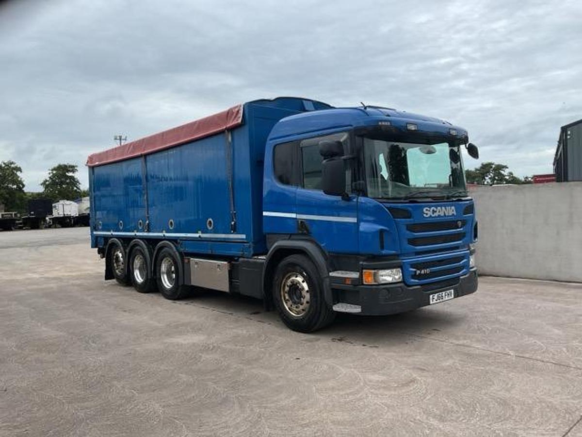 Used 2016 Scania P410 8x4 Tridem Bulk Blower
