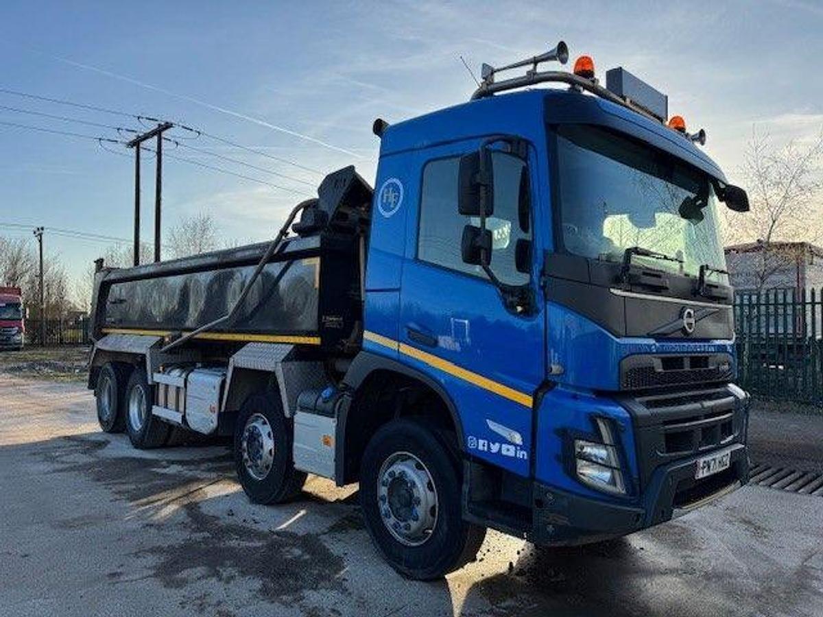 Used 2021 (71) Volvo FMX420 8x4 Steel Tipper