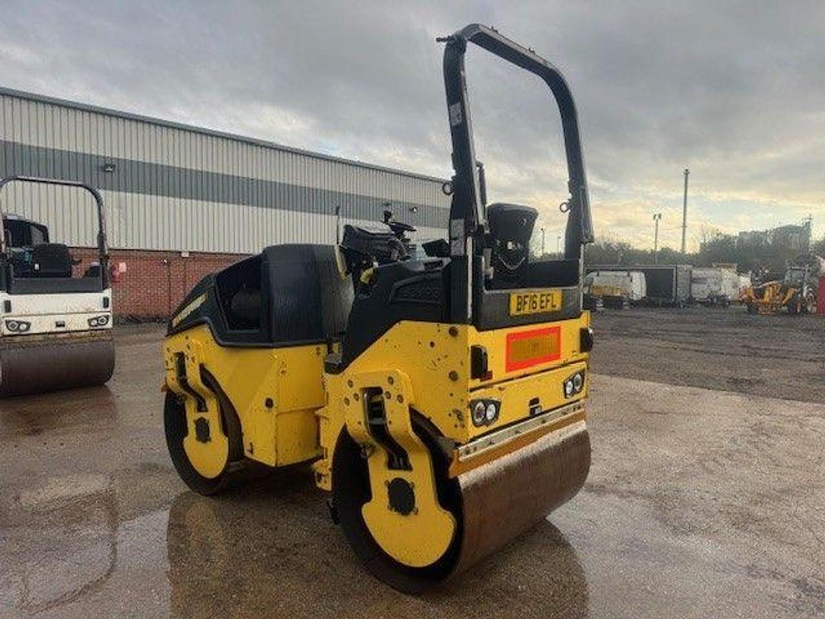 Used 2016 Bomag BW135 AD-5 Double Drum Vibrating Roller