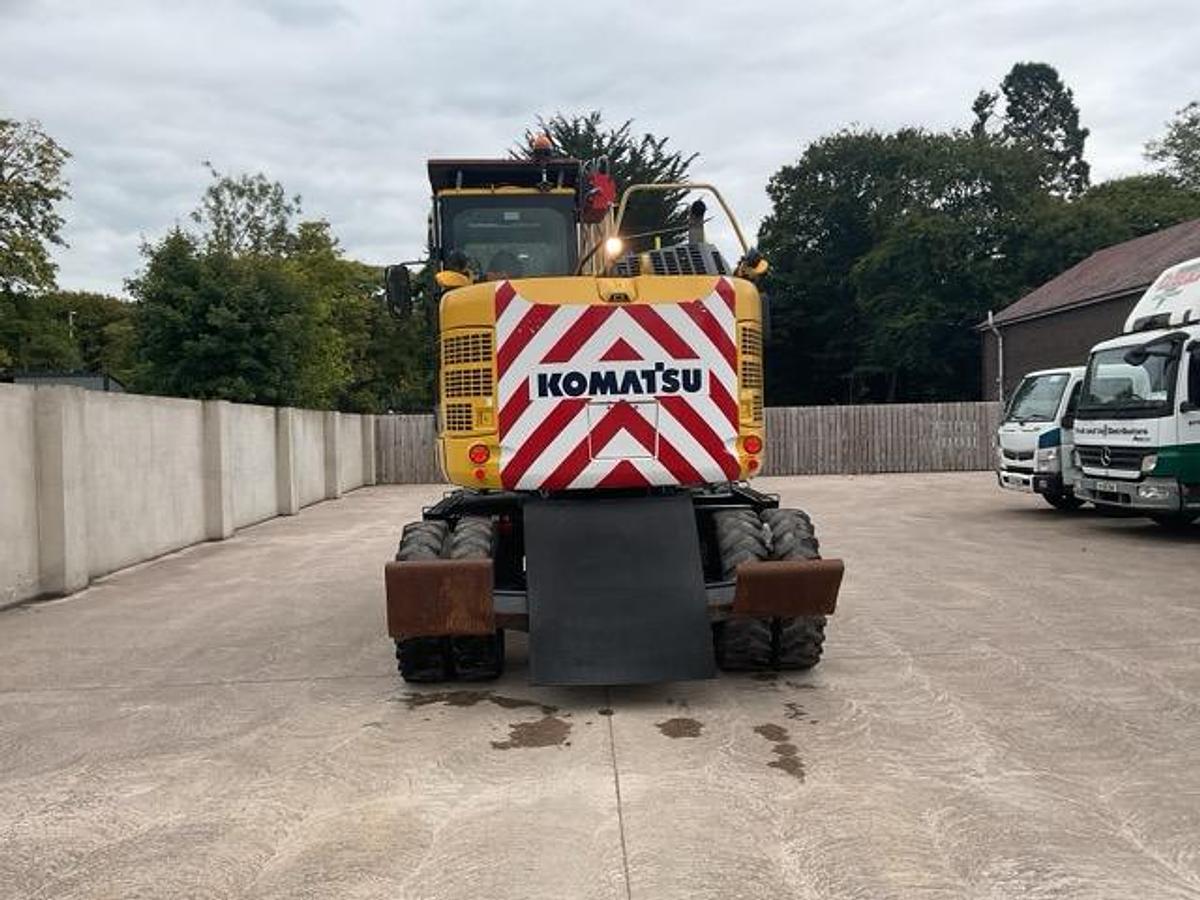 Used 2019 Komatsu PW118MR-11 Wheeled Ecavator