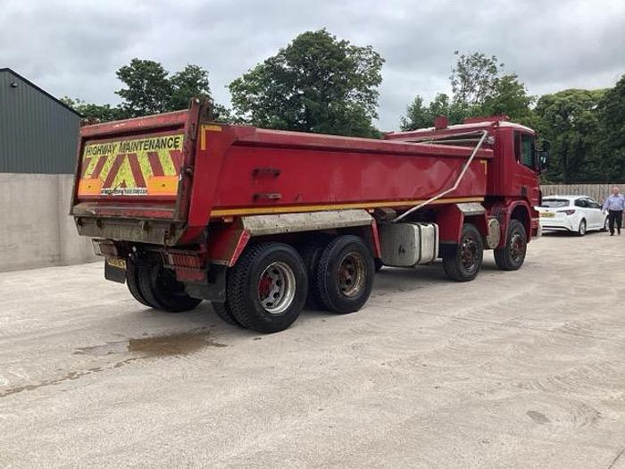 Used 2008 Scania P380 8x4 Tipper