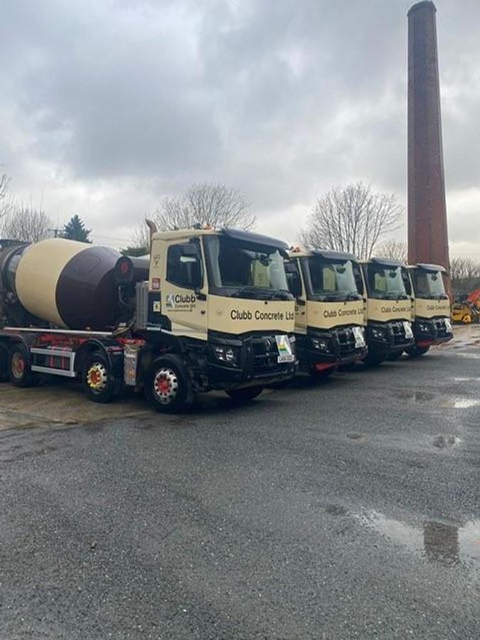 Used 2017 Renault C430 8x4 Concrete Mixer. Choice of Years