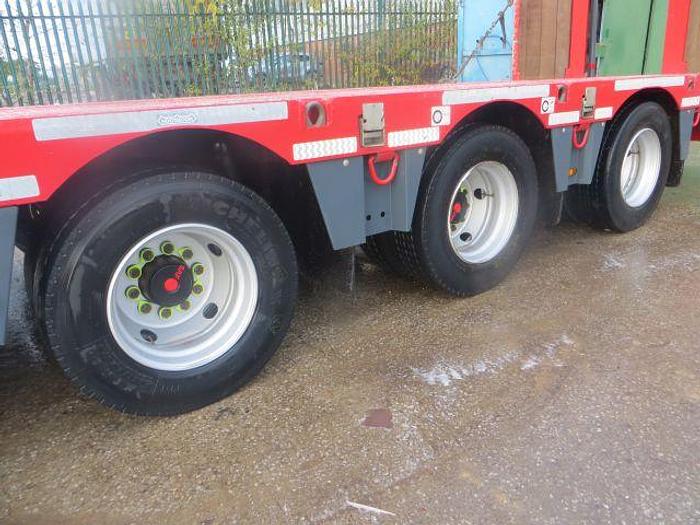 Used 2021 Kassbohrer 4 Axle Extendable Stepframe Low Loader