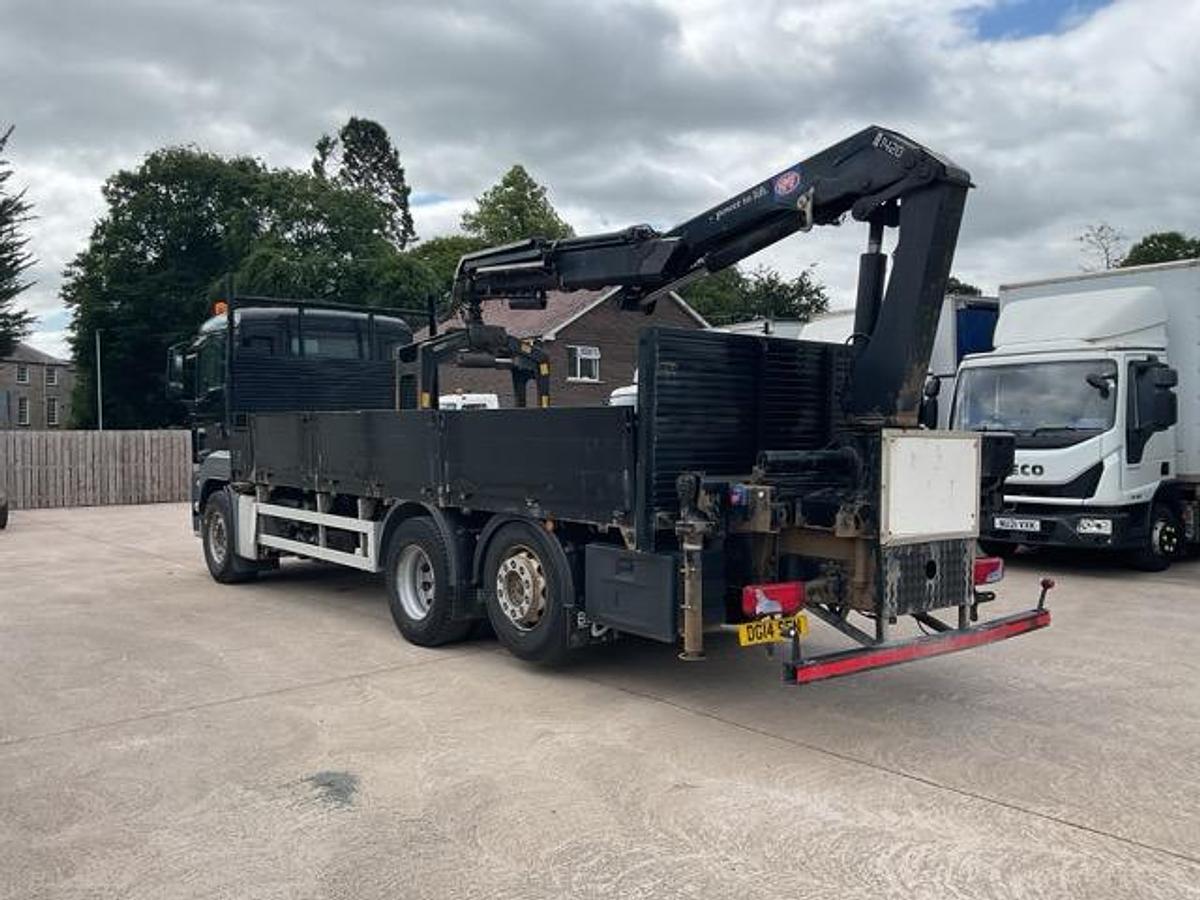 Used 2014 MAN TGS26.360 6x2 Block Loader