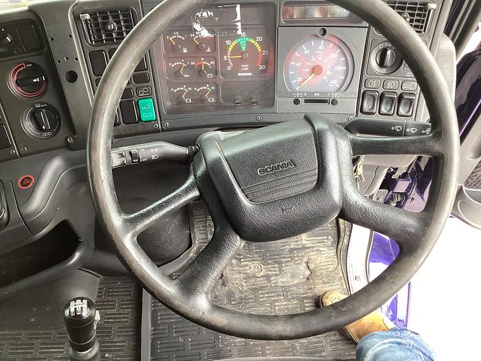 Used 2003 Scania 114G.340 6x2 Rear Lift Bullnose Chassis Cab