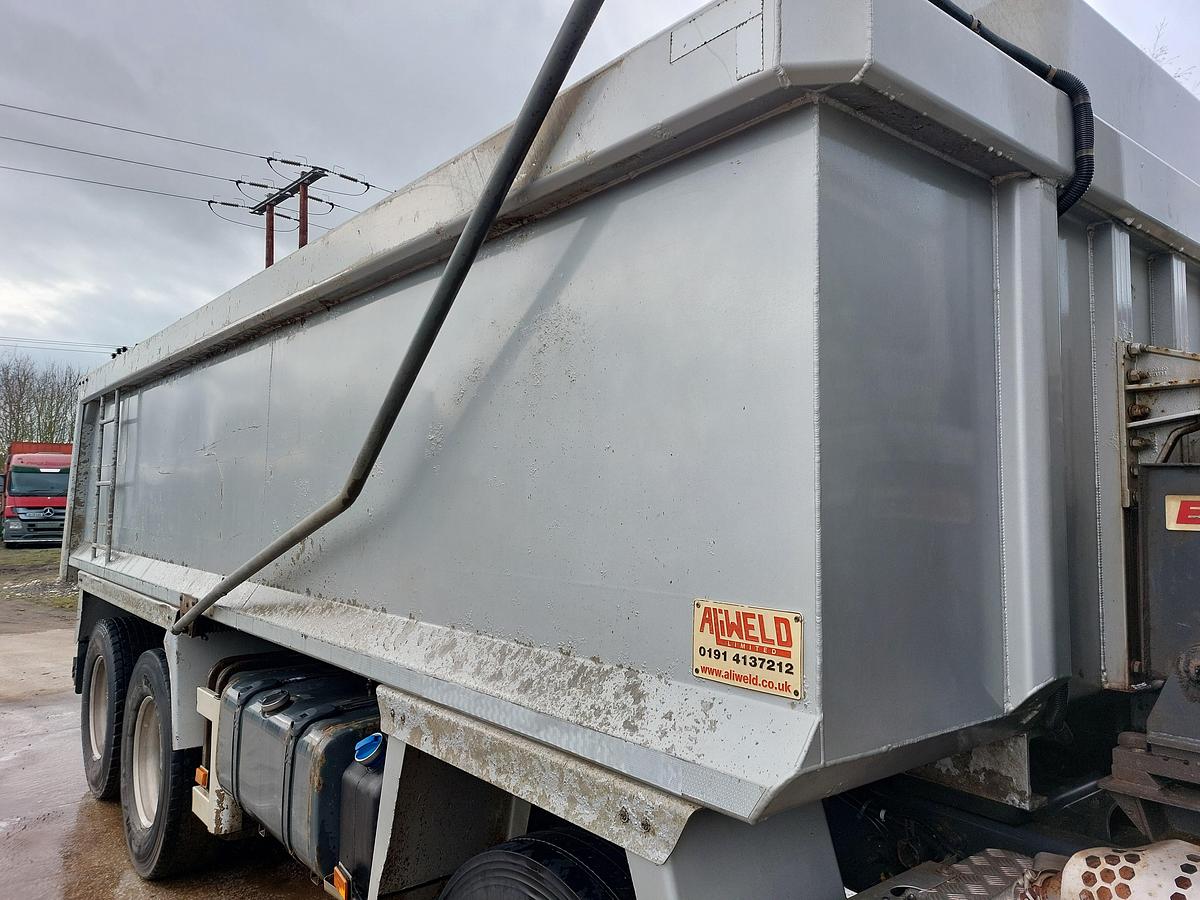 Used 2018 Scania P410 XT 8x4 Alloy Tipper