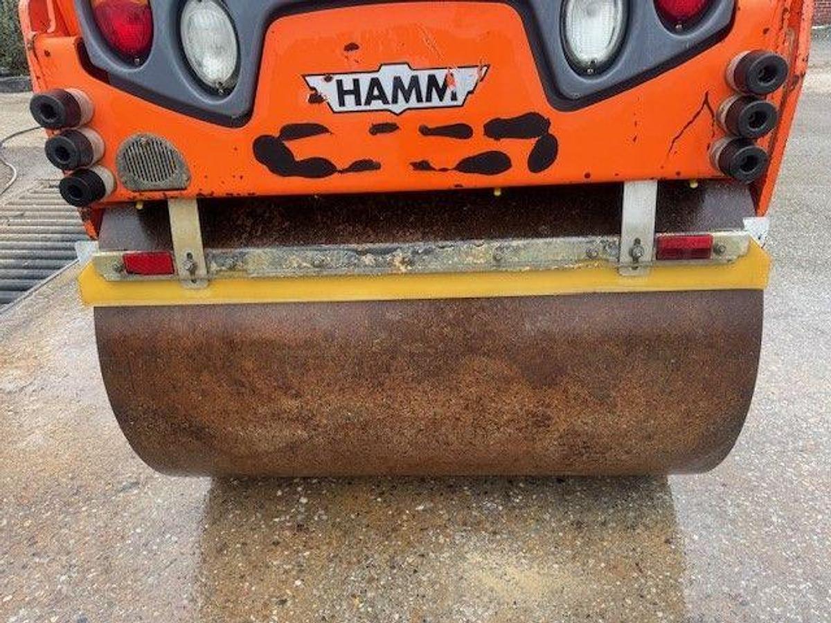 Used 2015 Hamm HD13 VV Double Drum Vibrating Roller
