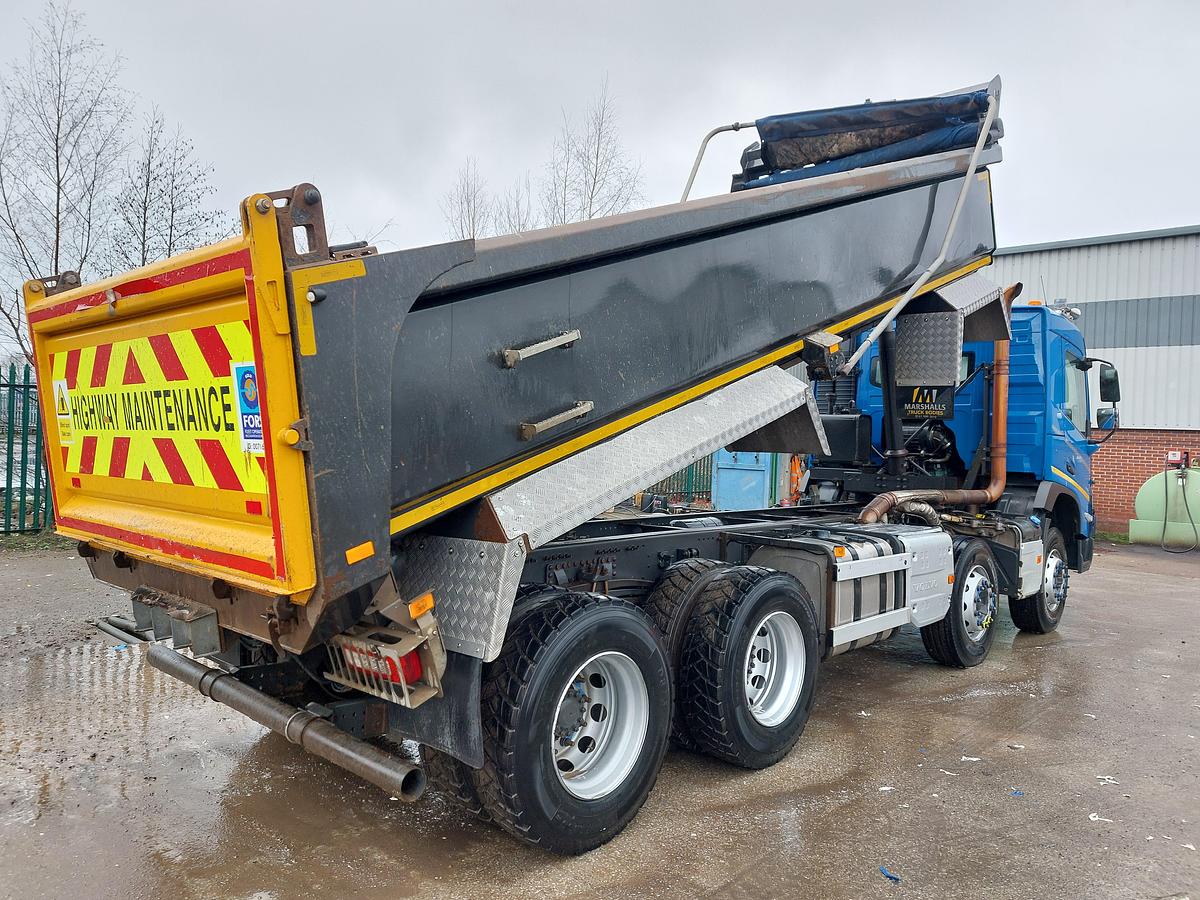 Used 2021 (71) Volvo FMX420 8x4 Steel Tipper