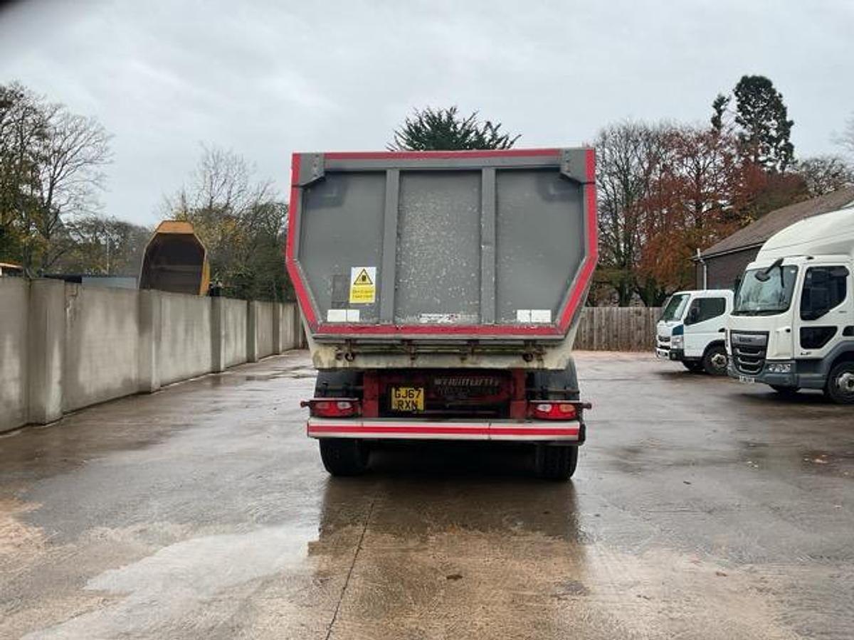 Used 2013 Weightlifter Tri Axle Alloy  Tipping Trailer