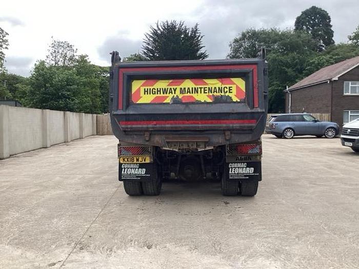 Used 2018 (18) Scania P410 XT 8x4 Steel Tipper