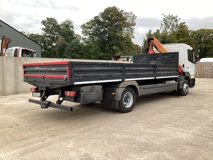 Used 2016 Mercedes Atego 1221 4x2 Flatbed c/w Crane