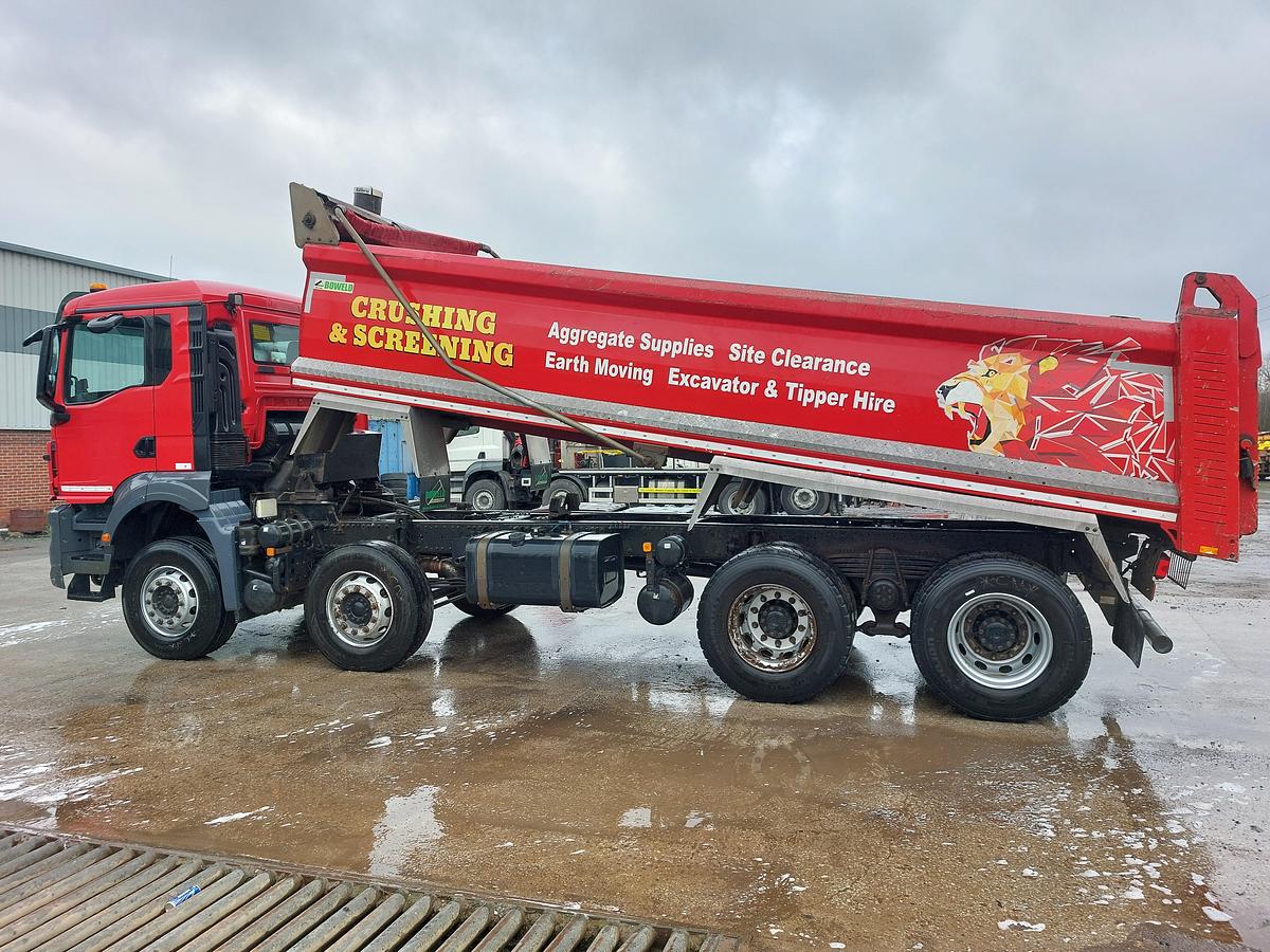 Used 2021 (70) MAN TGS35.430 8x4 Steel Tipper
