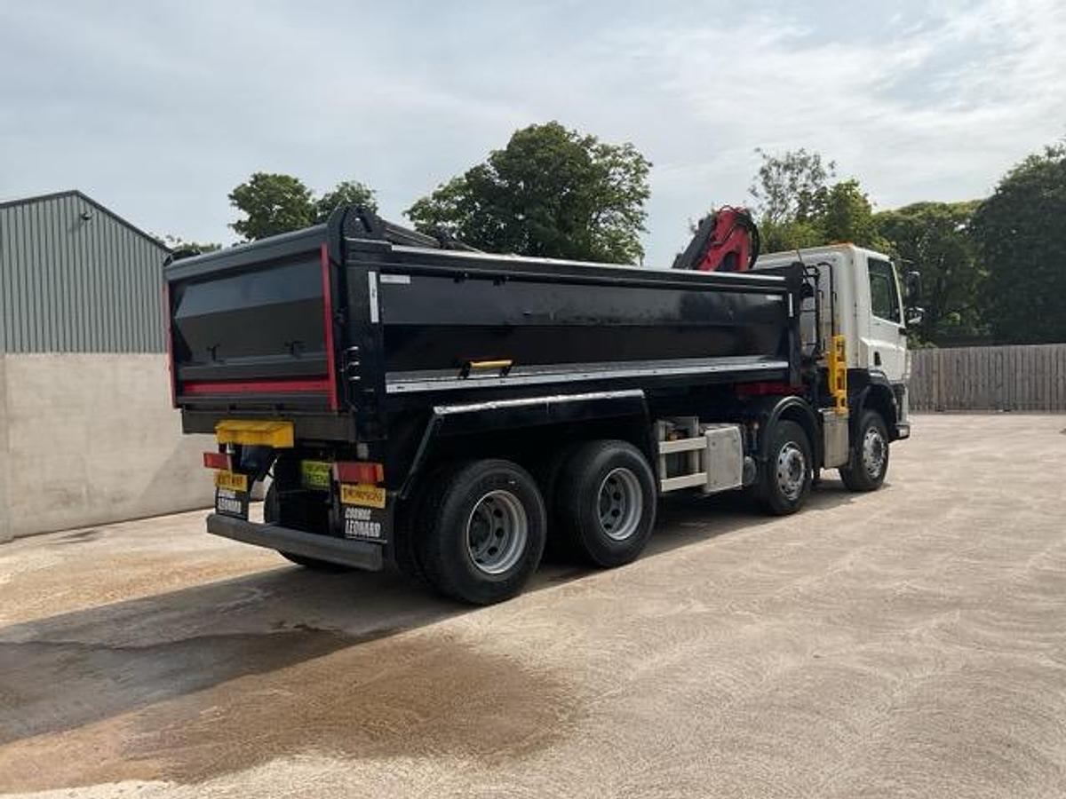 Used 2017 (17) DAF CF440 8x4 Steel Tipper Grab