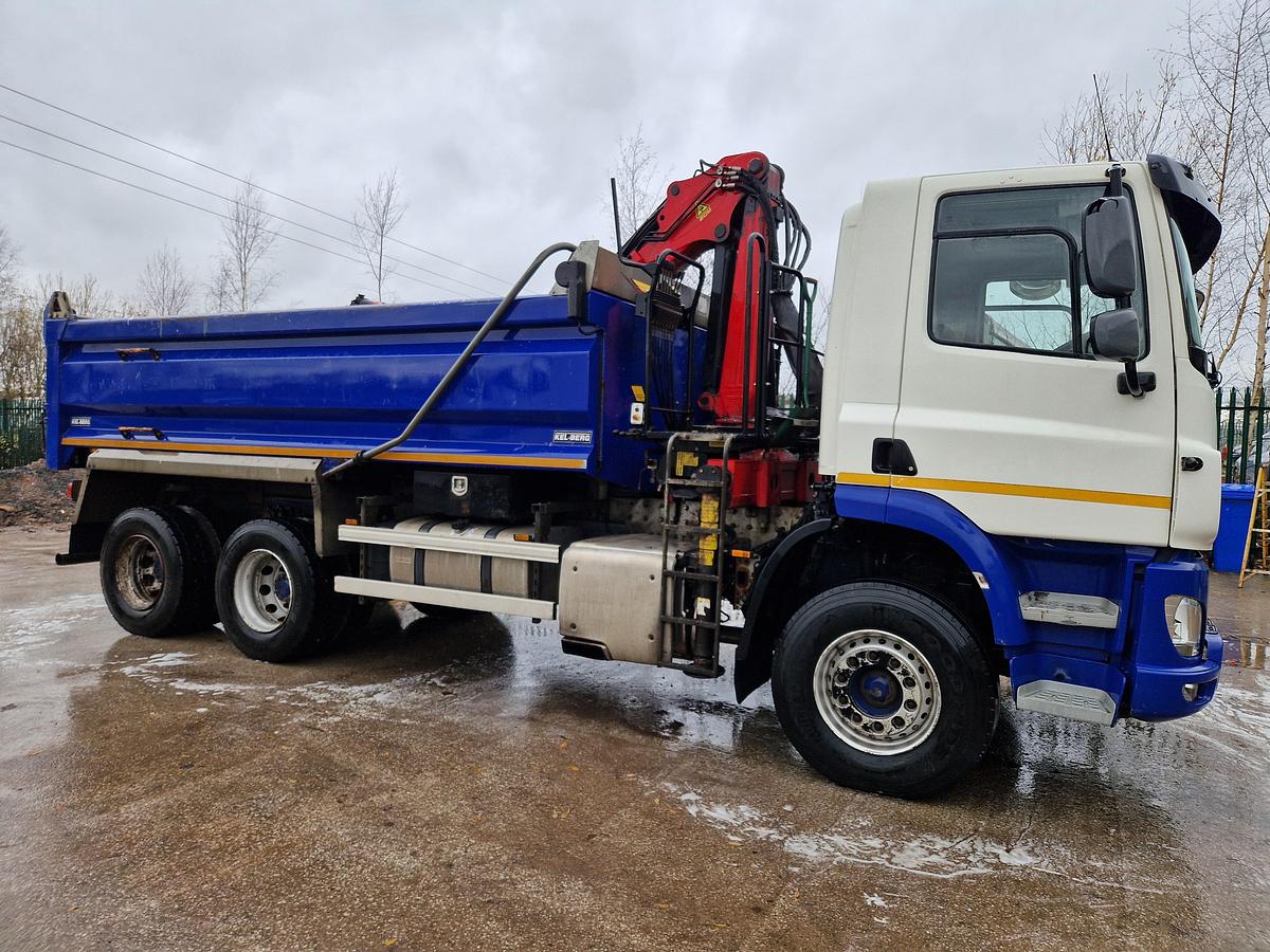 Used 2021 DAF CF370 6x4 Tipper Grab