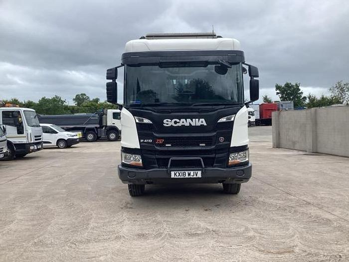 Used 2018 (18) Scania P410 XT 8x4 Steel Tipper