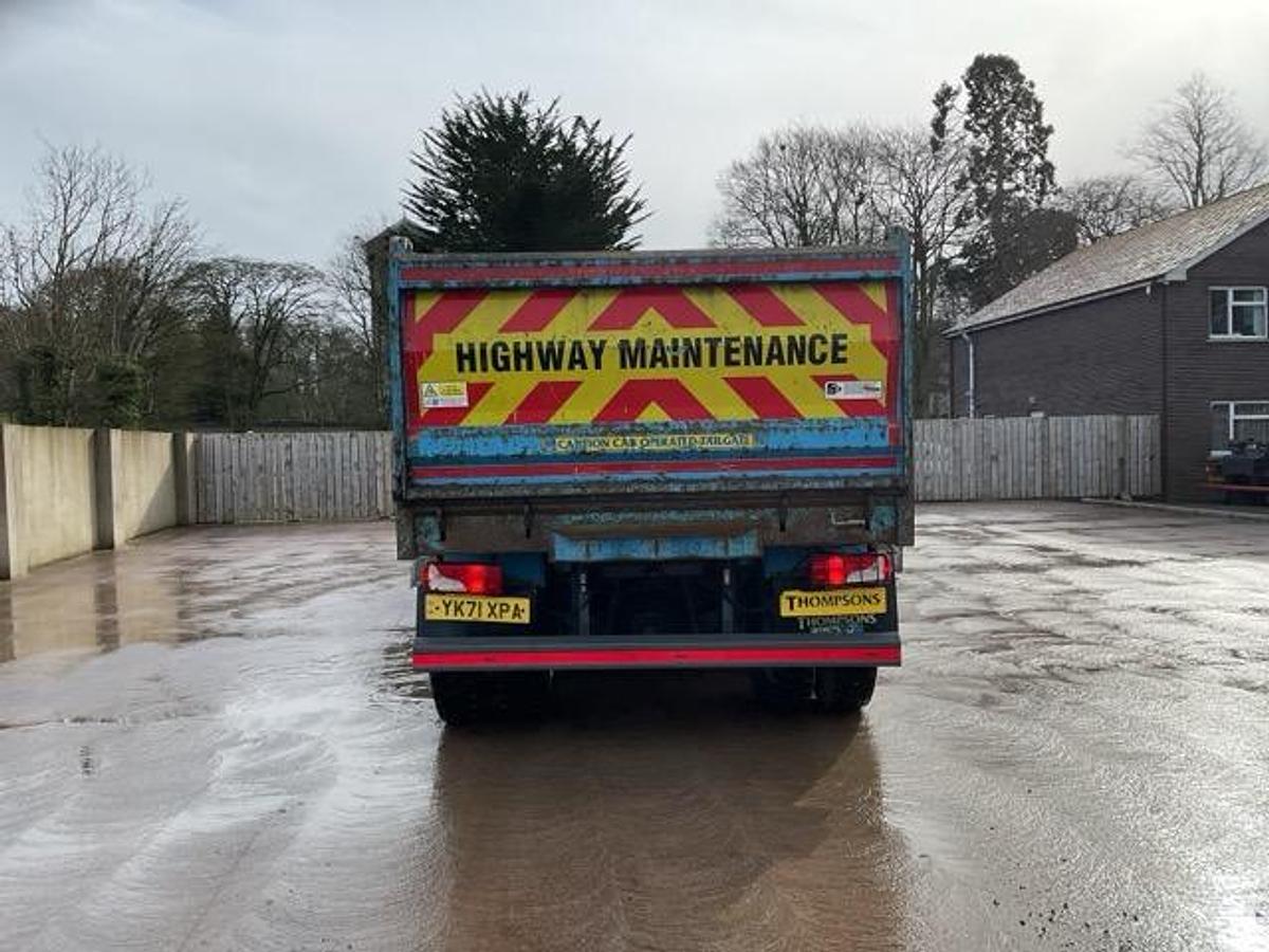 Used 2021 Scania P410 XT 8x4 Steel Tipper